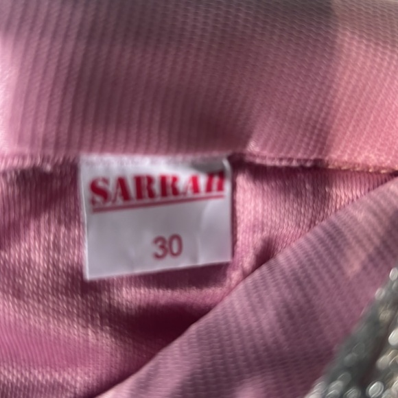 pink and silver sari. set 3 piece’s - Picture 8 of 10